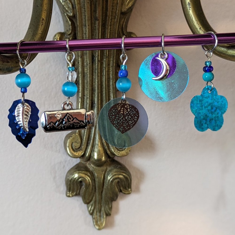 Set of 5 Stitch Markers